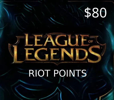 League of Legends USD 80 Prepaid RP Card LATAM — лицензионный ключ