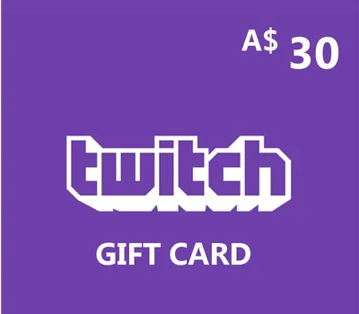 Twitch AUD 30 Gift Card AU — лицензионный ключ