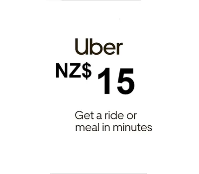 Uber NZD 15 Gift Card NZ — лицензионный ключ