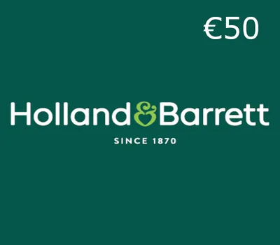 Holland & Barrett EUR 50 Gift Card NL — лицензионный ключ