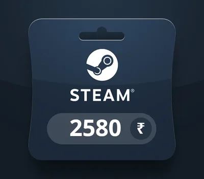 Steam Wallet INR 2580 Gift Card IN — лицензионный ключ