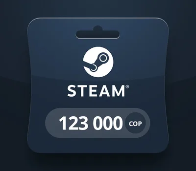 Steam Wallet COP 123000 Gift Card — лицензионный ключ