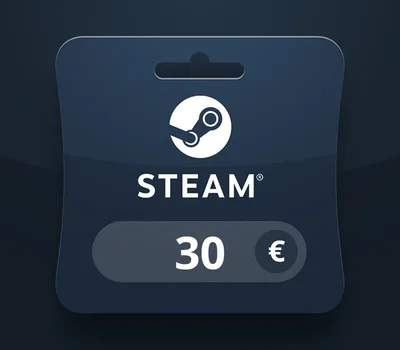 Steam Wallet EUR 30 Gift Card BE — лицензионный ключ