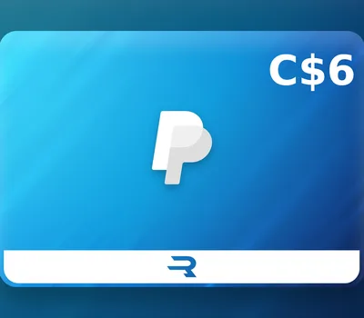 Rewarble PayPal CAD 6 Gift Card — лицензионный ключ