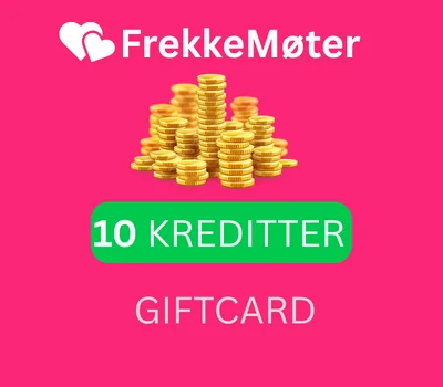 FrekkeMøter.no 10 Credits Gift Card — лицензионный ключ
