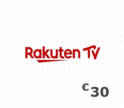 Rakuten TV EUR 30 Gift Card FR — лицензионный ключ