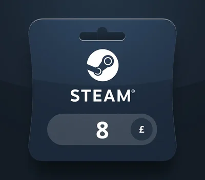 Steam Wallet GBP 8 Gift Card UK — лицензионный ключ