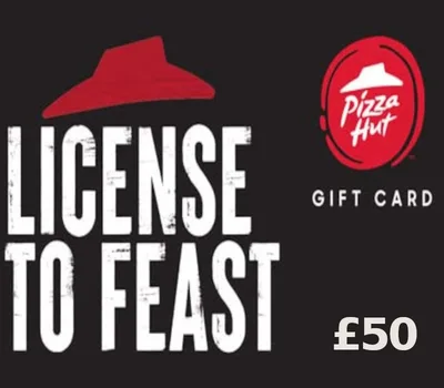 Pizza Hut GBP 50 Gift Card UK — лицензионный ключ
