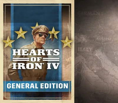 Hearts of Iron IV: General Edition RoW PC Steam CD Key — лицензионный ключ