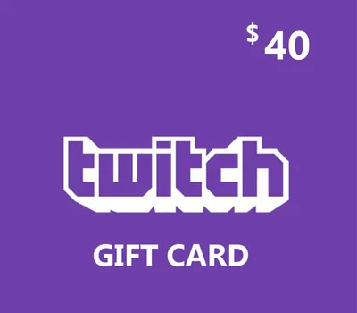 Twitch USD 40 Gift Card US — лицензионный ключ
