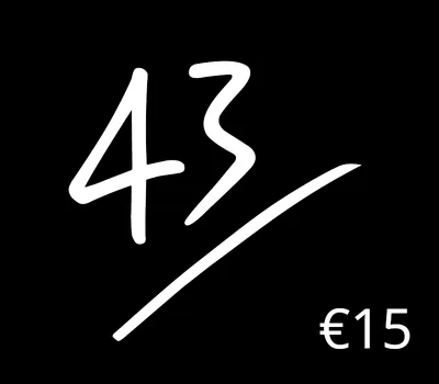 43einhalb.com EUR 15 Gift Card DE — лицензионный ключ