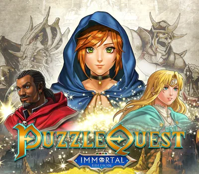 Puzzle Quest: Immortal Edition EU PC Steam CD Key — лицензионный ключ