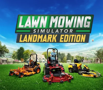 Lawn Mowing Simulator Landmark Edition RoW PC Steam CD Key — лицензионный ключ