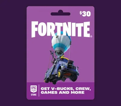 Fortnite USD 30 PC Epic Games Gift Card US — лицензионный ключ