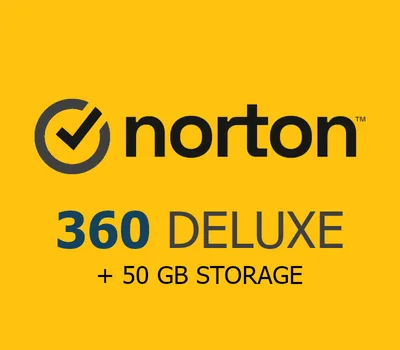 Norton 360 Deluxe 2026 EU Key (1 Year / 5 Devices) + 50 GB Cloud Storage — лицензионный ключ