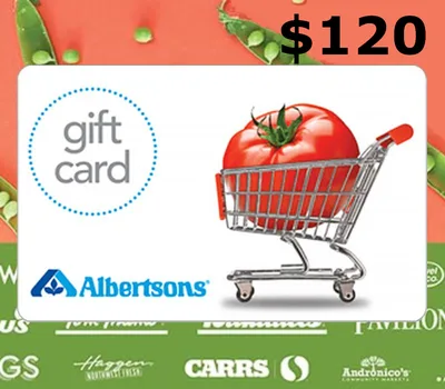 Albertson's USD 120 Gift Card US — лицензионный ключ