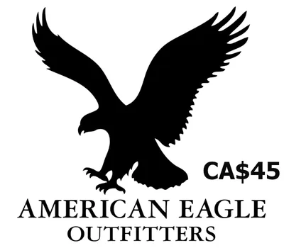 American Eagle CAD 45 Gift Card CA — лицензионный ключ