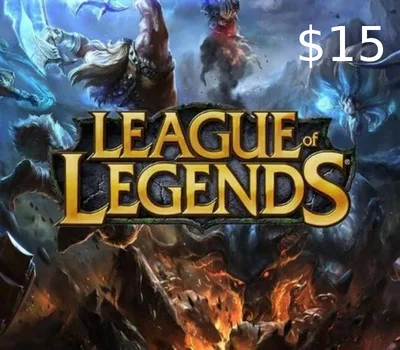 League of Legends USD 15 Prepaid RP Card NA — лицензионный ключ