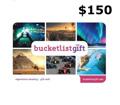 BucketlistGift USD 150 Gift Card US — лицензионный ключ