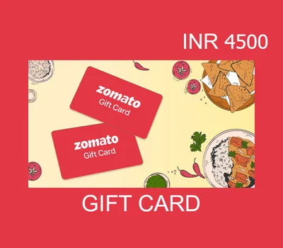 Zomato INR 4500 Gift Card IN — лицензионный ключ