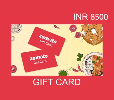 Zomato INR 8500 Gift Card IN — лицензионный ключ
