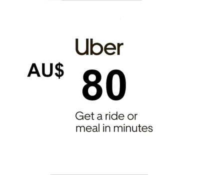 Uber AUD 80 Gift Card AU — лицензионный ключ