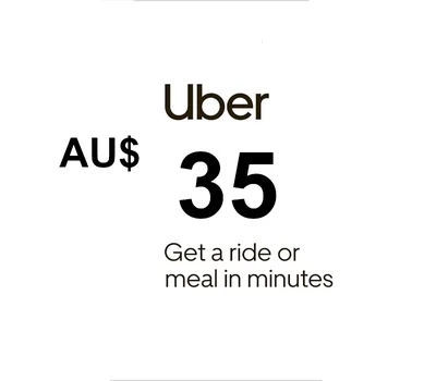 Uber AUD 35 Gift Card AU — лицензионный ключ