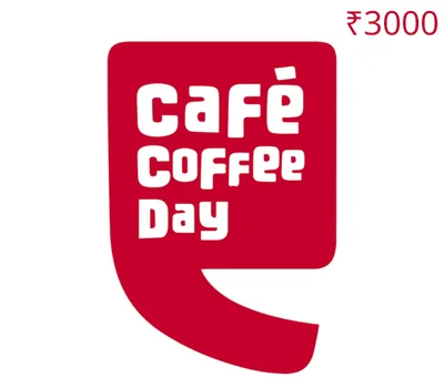 Cafe Coffee Day INR 3000 Gift Card IN — лицензионный ключ