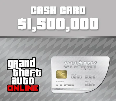 Grand Theft Auto Online - $1,500,000 Great White Shark Cash Card Xbox Series X|S CD Key — лицензионный ключ