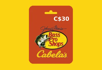 Bass Pro / Cabela's CAD 30 Gift Card CA — лицензионный ключ