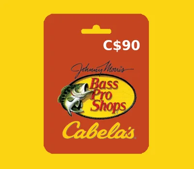 Bass Pro / Cabela's CAD 90 Gift Card CA — лицензионный ключ