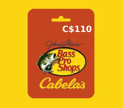 Bass Pro / Cabela's CAD 110 Gift Card CA — лицензионный ключ