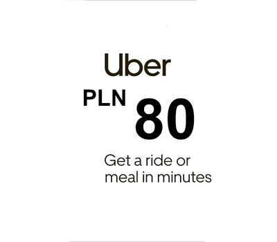 Uber PLN 80 Gift Card PL — лицензионный ключ
