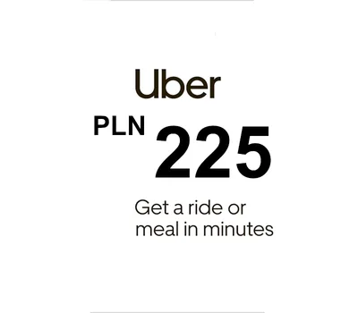 Uber PLN 225 Gift Card PL — лицензионный ключ