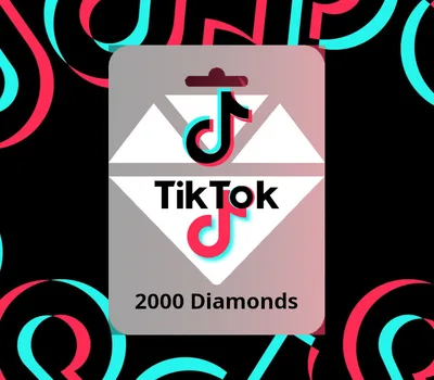 TikTok 2000 Diamonds CD Key CN — лицензионный ключ