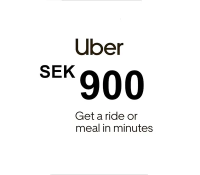 Uber SEK 900 Gift Card SE — лицензионный ключ