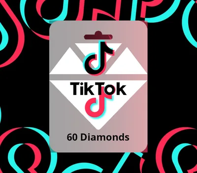 TikTok 60 Diamonds CD Key CN — лицензионный ключ