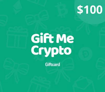 Gift Me Crypto USD 100 Gift Card US — лицензионный ключ