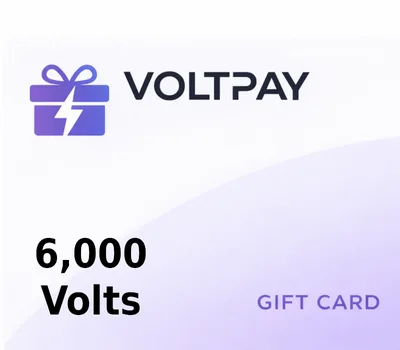 VoltPay 6000 Volts Gift Card — лицензионный ключ