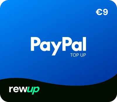 RewUp PayPal 9 EUR Gift Card — лицензионный ключ