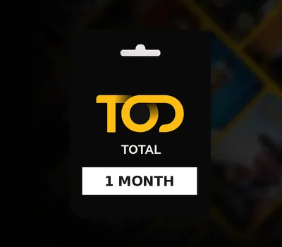 TOD TV Total 1 Month Subscription Key AE — лицензионный ключ