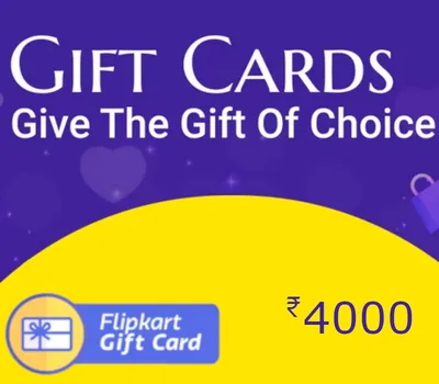 Flipkart INR 4000 Gift Card IN — лицензионный ключ