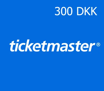 Ticketmaster 300 DKK Gift Card DK — лицензионный ключ