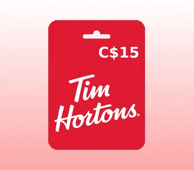 Tim Hortons CAD 15 Gift Card CA — лицензионный ключ
