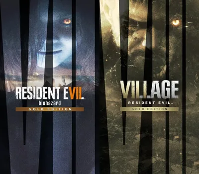 Resident Evil 7 Gold Edition & Village Gold Edition Bundle NA PC Steam CD Key — лицензионный ключ
