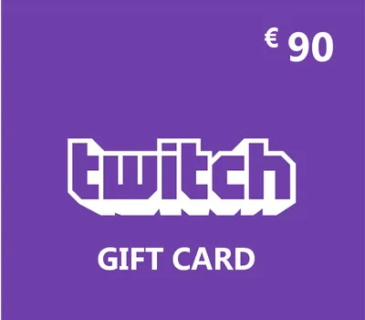 Twitch EUR 90 Gift Card EU — лицензионный ключ