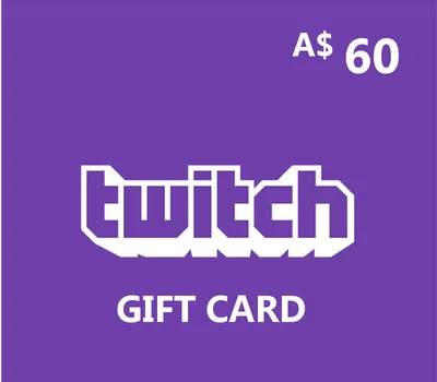 Twitch AUD 60 Gift Card AU — лицензионный ключ