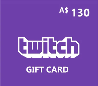 Twitch AUD 130 Gift Card AU — лицензионный ключ