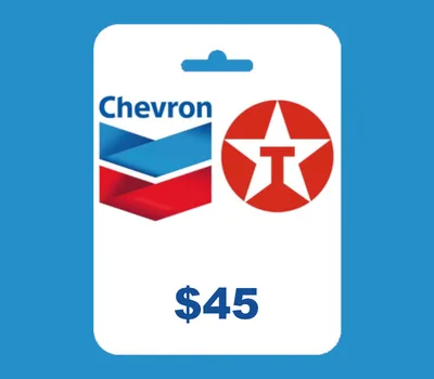 Chevron and Texaco USD 45 Gift Card US — лицензионный ключ