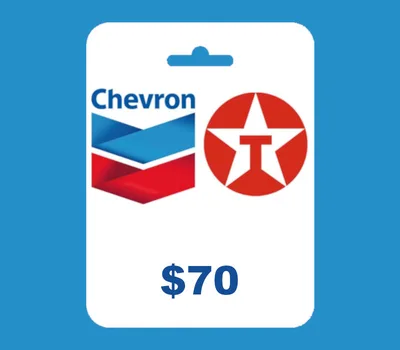 Chevron and Texaco USD 70 Gift Card US — лицензионный ключ